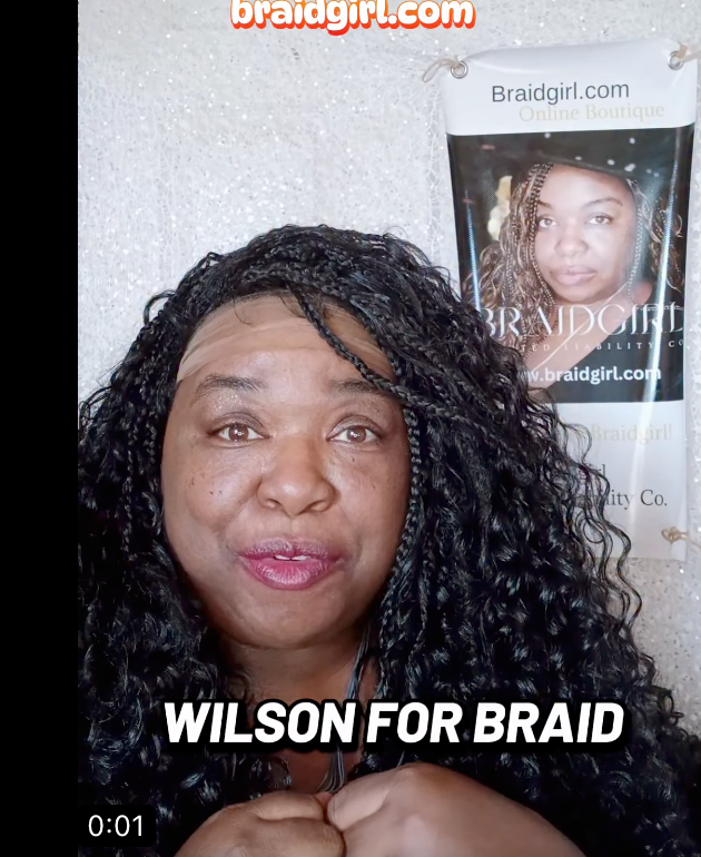 Boho Full Synthetic Lace Braided Wig